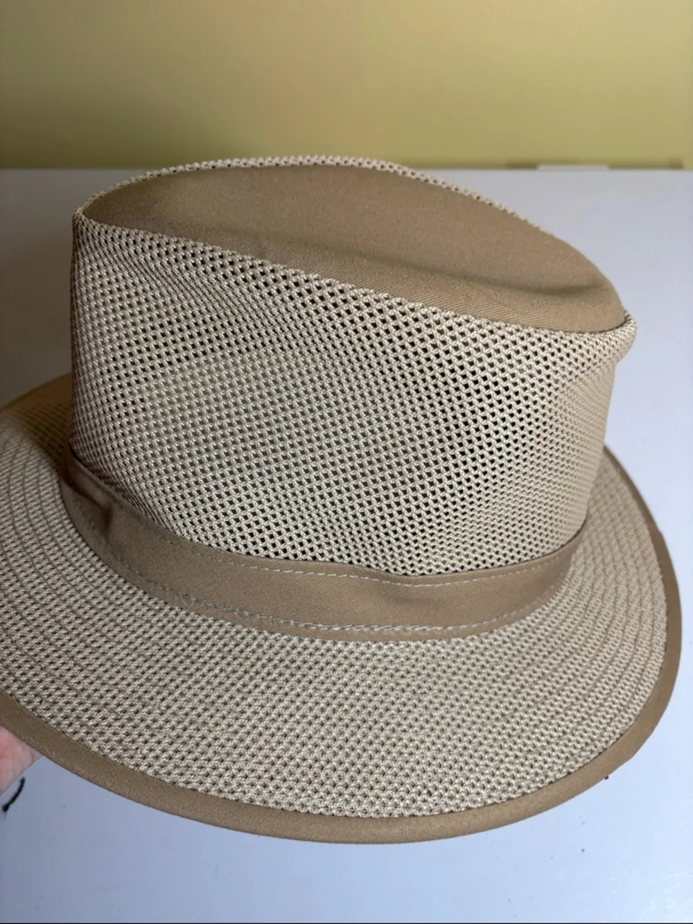 Henschel Hat Co Fully Vented Mesh Fedora Size xL